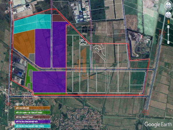 Bán 10,000m2 đất công nghiệp tại cụm công nghiệp Minh Hải, Văn Lâm, Hưng Yên