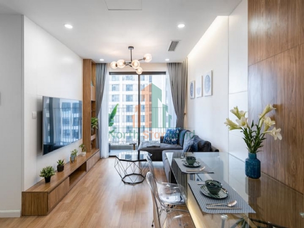 Cần cho thuê gấp căn hộ 2 phòng ngủ Vinhomes D capital full nội thất, View thành phố tuyệt đẹp